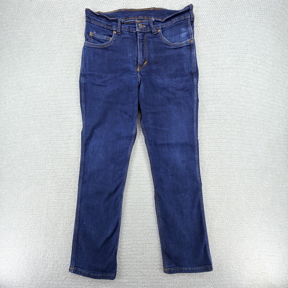 Men's Straight Jeans - Dark Blue